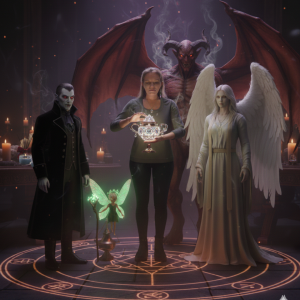 Intuitively Chosen Preconjured Spirit Or Living Entity Companion