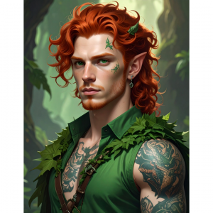 Drow Elf Dragon Tamer Spirit Companion