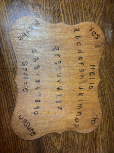 Handmade Companion Ouija Board